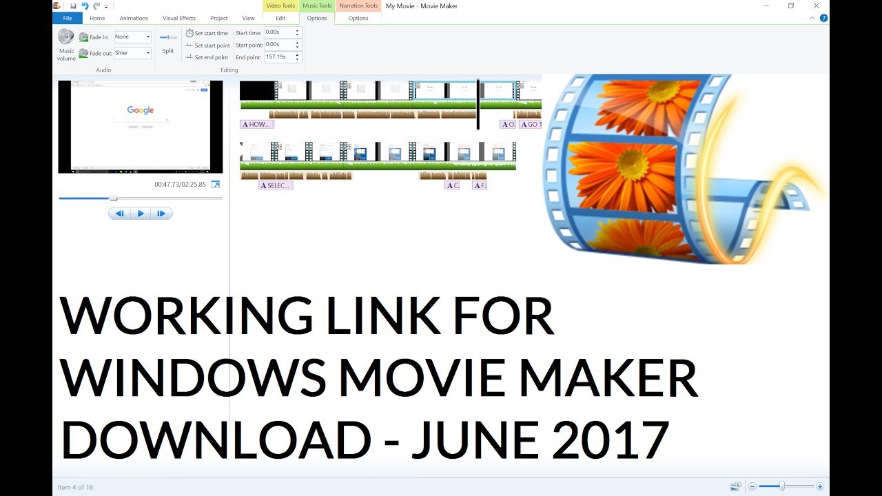 microsoft windows movie maker free download xp 10